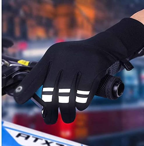 Zimske rukavice, Muške rukavice, sportske rukavice sa zaslonom osjetljivim na dodir, tople rukavice od flisa za trčanje, skijanje i