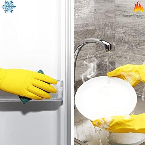 Višekratne rukavice od lateksa za pranje posuđa, vodootporne rukavice za kućanstvo za kuhinju i kupaonicu