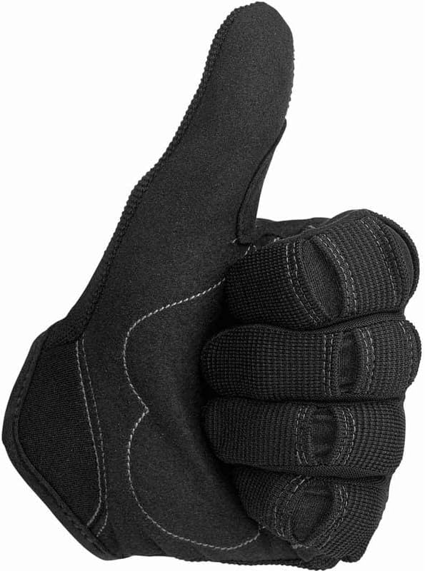 Sportska tvornica - Crni i siva rukavica Najbolje All Weatherces Motocikl Motocikl rukavice Easy Wrist Pričvršćivanje senzora za zaslon