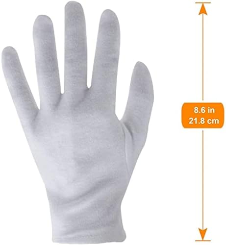 Višenamjenske bijele pamučne rukavice etiketa čišćenje osiguranje rada kućanski pribor